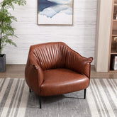 Tan Almeda Accent Chair
